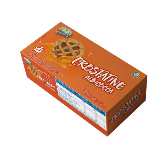 Happy Farm crostatina albicocca 180 g (4x 45g)