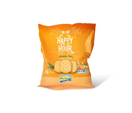 Happy Farm Cracker Rosmarino e Patate 60 g