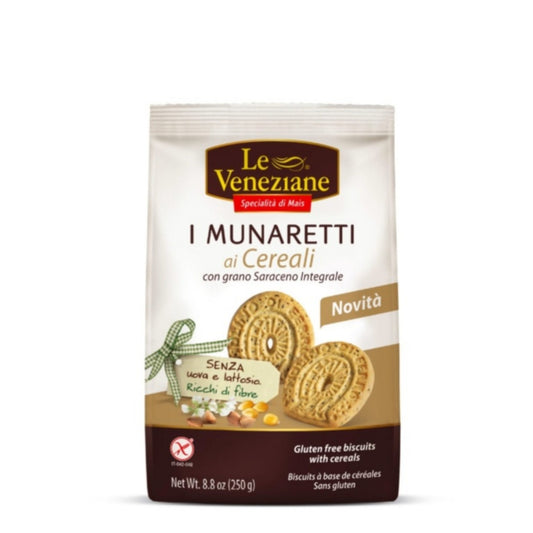 Le Veneziane - Biscotti I Munaretti ai Cereali 250 g