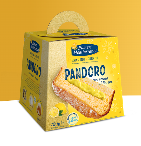 Pandoro à la crème de citron