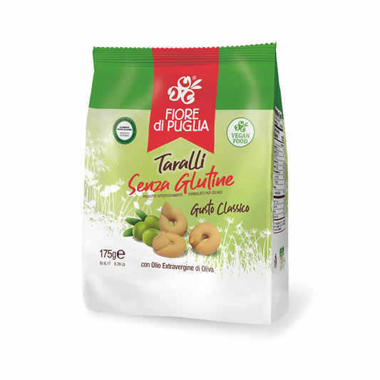 Fiore di Puglia - Taralli Senza Glutine Gusto Classico 175g