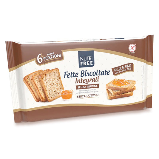 Nutrifree - Fette Biscottate integrali 225 g